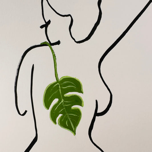 "In Freiheit" - handgezeichnete Reproduktion