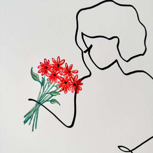 Frauen in der Blüte Nr. 8