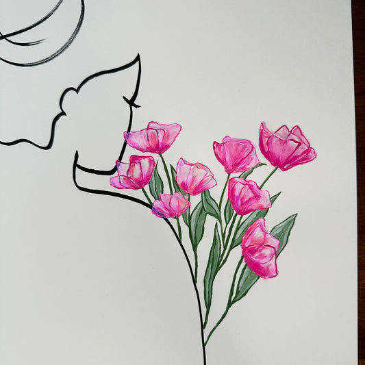 Frauen in der Blüte Nr. 10