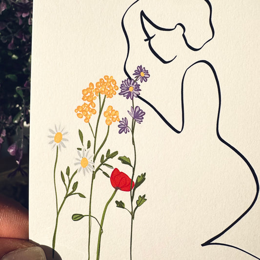 Frauen in der Blüte Nr. 3