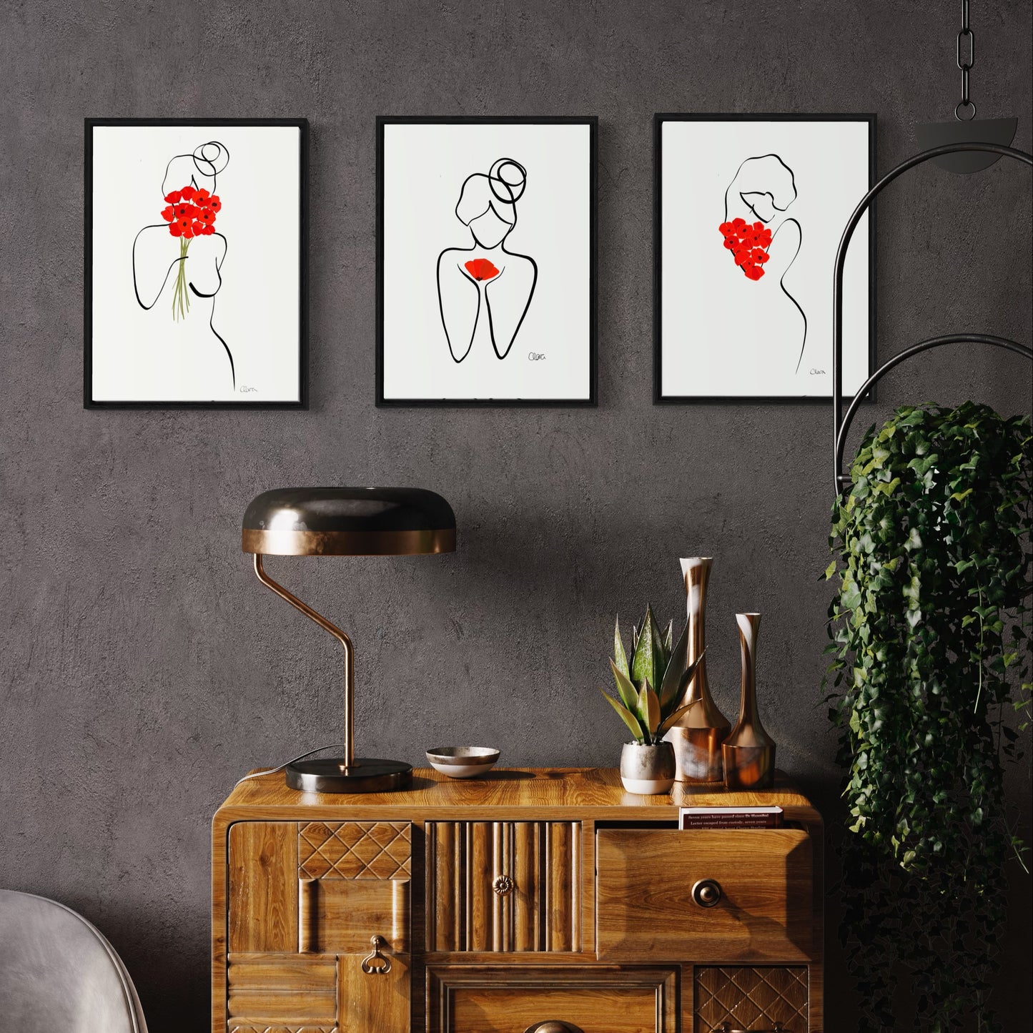 Mohn Amour Set