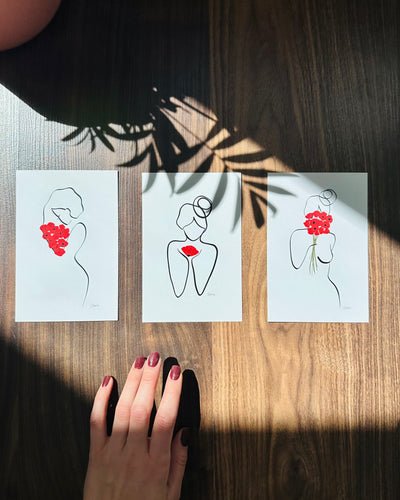 Mohn Amour Set