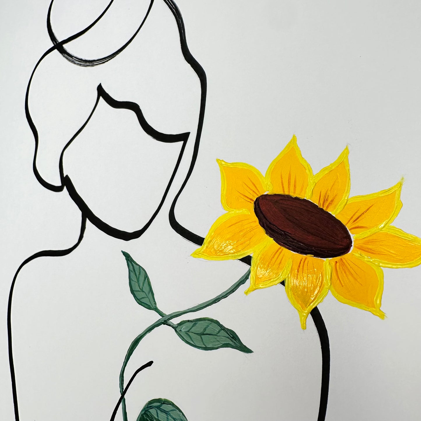 "Sommerlust und Sonnenduft" - handgezeichnet