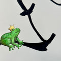 Froschkönig (handgezeichnet)
