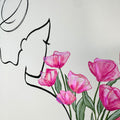 Frauen in der Blüte Nr. 10 - handgezeichnet