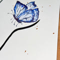 Papillonenstaub (handgezeichnet)