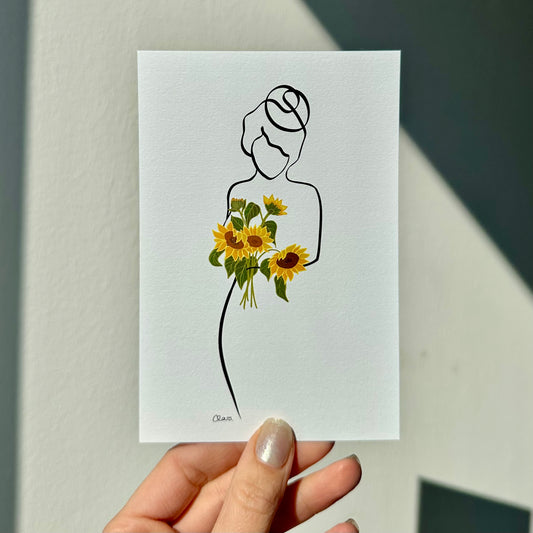 Frauen in der Blüte Nr. 9