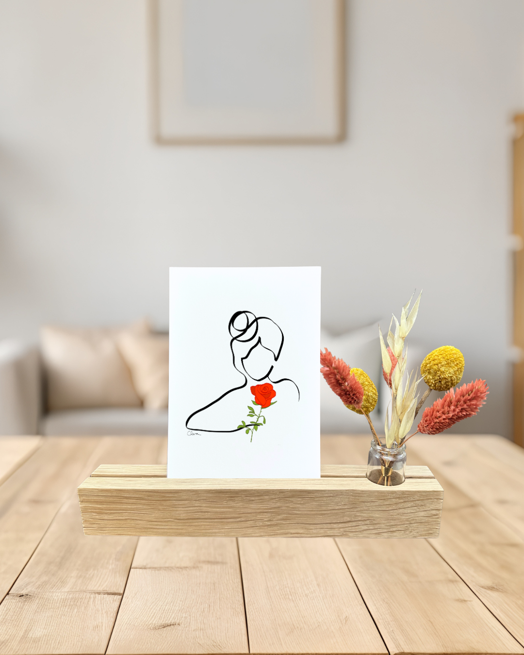 PreOrder- Kunstkarten 10er Set Frauen in der Blüte