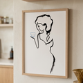 Rapunzel (handgezeichnet)