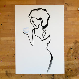 Rapunzel (handgezeichnet)