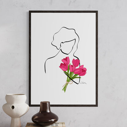 Frauen in der Blüte Nr. 4