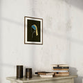 Pearl earring *Limited Edition* (cream white paper)