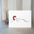 Frauen und Bücher 9er Set | Die gesamte Reihe von Judith Clara-Kunstdruck-JUDITH CLARA-10x15 cm (zartweiß) Papier 300g-one-line-art
