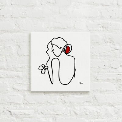 Special Nr. 14 "Frühling"-Leinwand-JUDITH CLARA-60x90 cm Leinwand-one-line-art